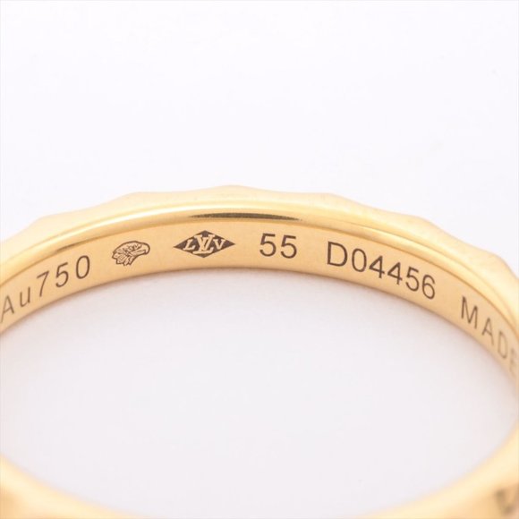 Louis Vuitton Alliance Monogram Infini Ring Yellow Gold - Picture 5 of 8